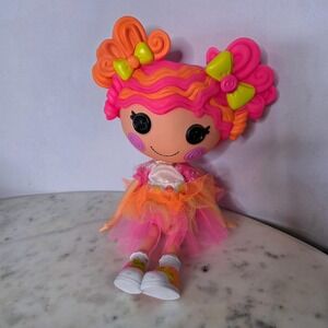 Lalaloopsy Doll Sweetie Candy w/Outfit Ribbon Pink Orange Tulle skirt Full Size